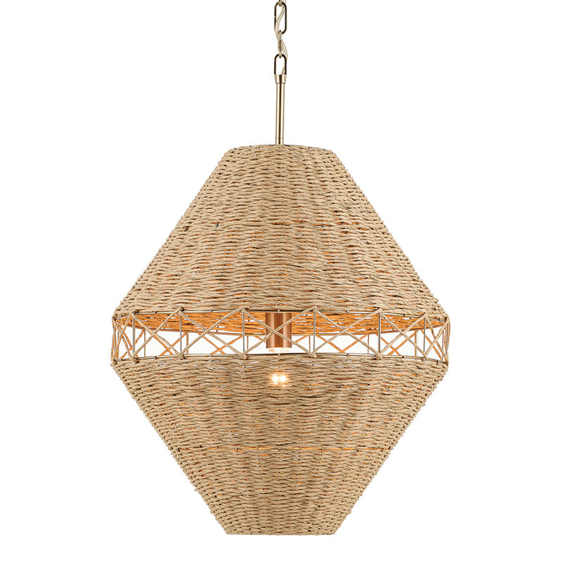 Lulo Pendant Champagne Bronze 20 Inch