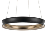 Larousse Chandelier Black 29.5 Inch