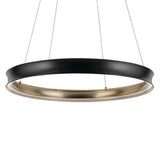 Larousse Chandelier Black 39.5 Inch