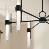 Riven Cylinder 1 Tier Chandelier lifestyle 4