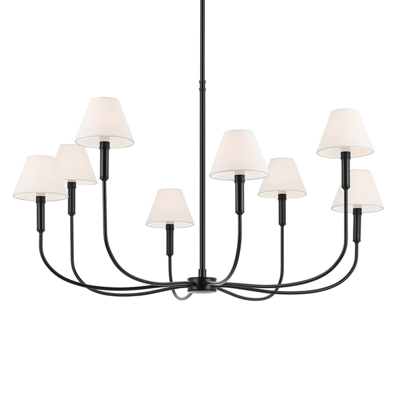 Eadie Foyer Chandelier Black