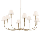 Eadie Foyer Chandelier Champagne Bronze