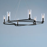 Harpin Cylinder Chandelier lifestyle 1