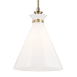 Laria Cone Pendant Champagne Bronze 16 Inch