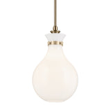 Laria Hour Glass Pendant Champagne Bronze 9.75 Inch