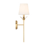 Broche 6'' Antique Gold Sconce by Crystorama