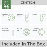 ZenTech 3 Blade Outdoor Smart Fan