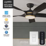 Julia Outdoor Energy Star DC with LED Light