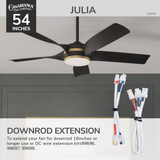 Julia Outdoor Energy Star DC with LED Light