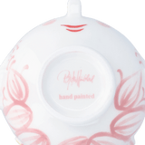 Bjørn Wiinblad Titania Tealight Holder, Pink, H: 2.6" By Bjorn Wiinblad