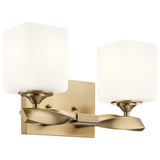 Marette Vanity Light Champagne Bronze 2 Light