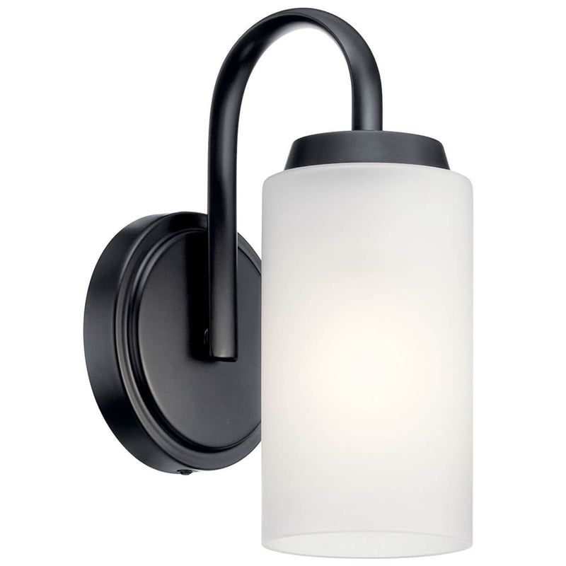 Kennewick Wall Sconce Black