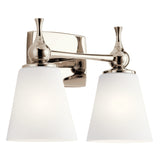 Cosabella Vanity Light Polished Nickel 2 Light