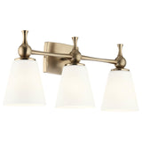 Cosabella Vanity Light Champagne Bronze 3 Light