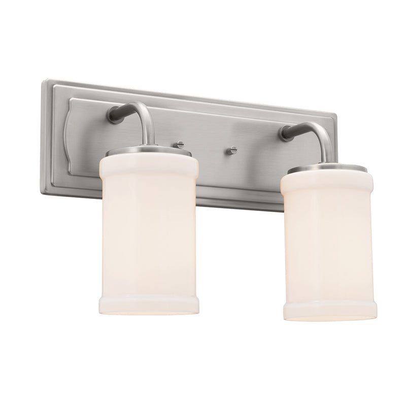 Vetivene Vanity Light Classic Pewter 2 Light