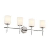 Ali Vanity Light Polished Nickel 4 Light