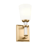 Rosalind Wall Sconce Brushed Natural Brass