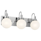 Hex Vanity Light Chrome 3 Light