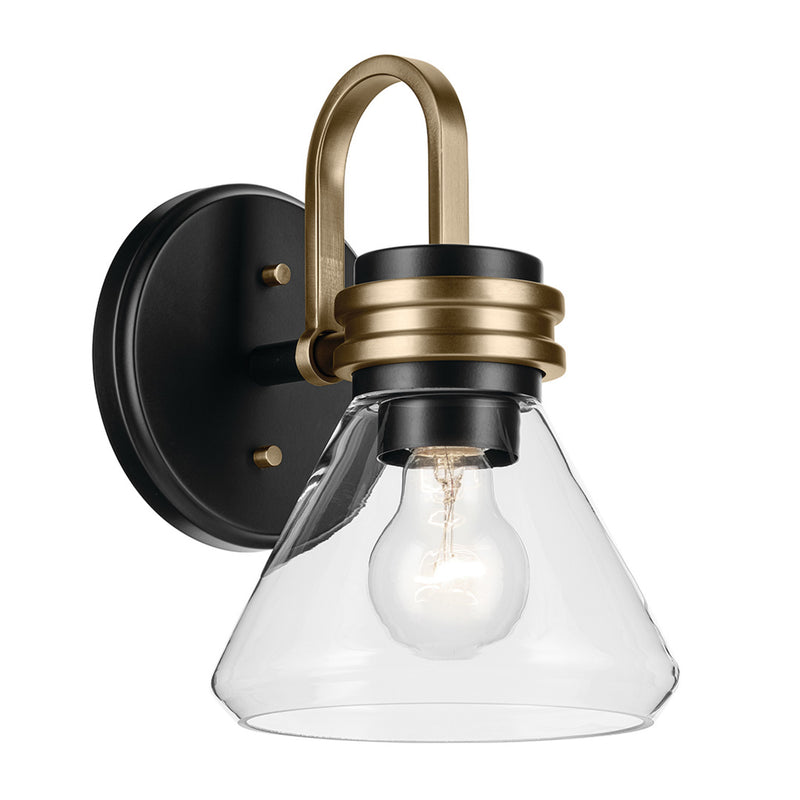 Farum Wall Cone Sconce Black