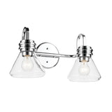 Farum Vanity Cone Light Chrome 2 Light