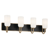 Solia Vanity Light Champagne Bronze 4 Light
