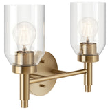 Madden Vanity Light Champagne Bronze 2 Light