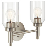 Madden Vanity Light Brushed Nickel 2 Light