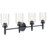 Madden Vanity Light Black 4 Light