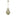 Broche 9'' Champagne Green Tea Chandelier by Crystorama