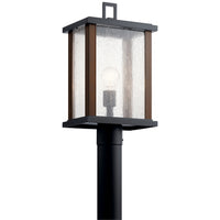 Marimount Outdoor Post Lantern Light Black