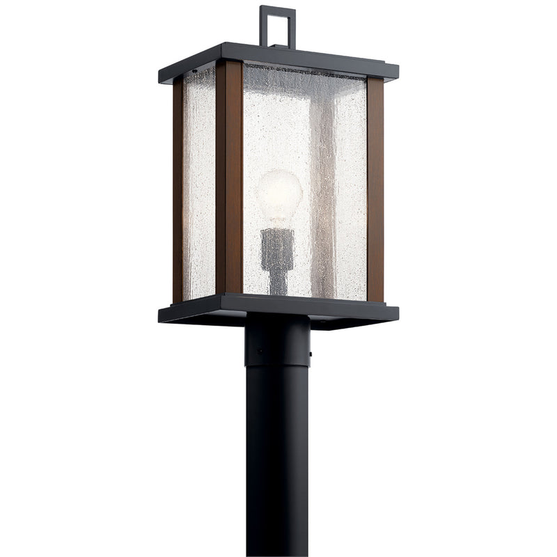 Marimount Outdoor Post Lantern Light Black