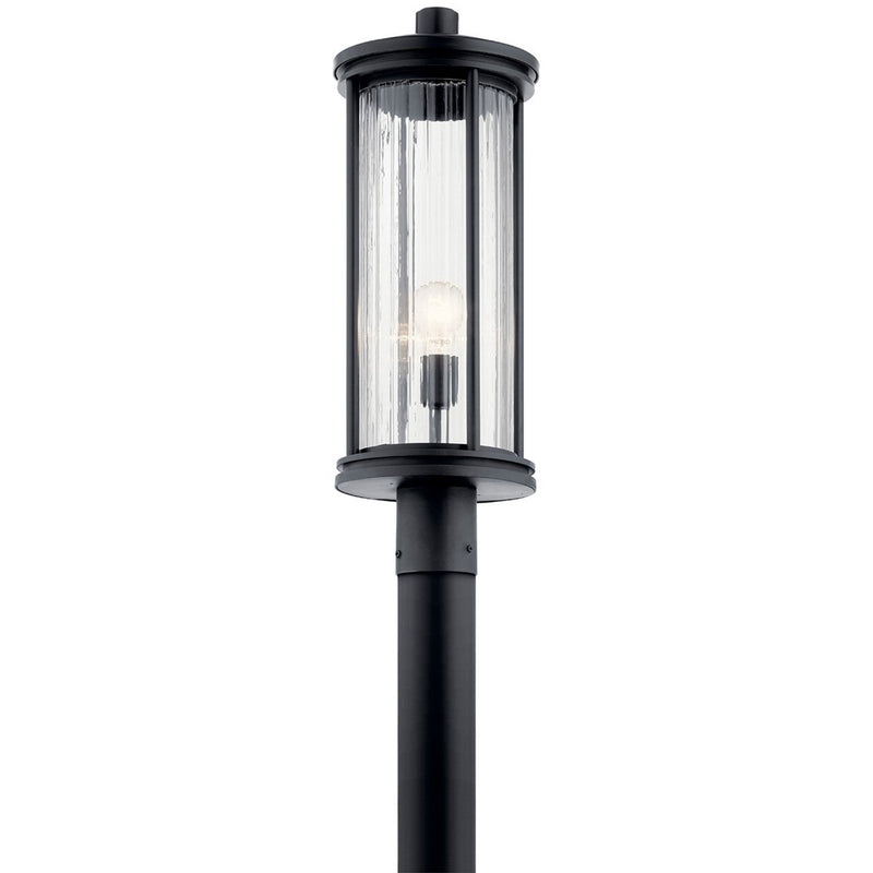 Barras Outdoor Post Lantern Light Black