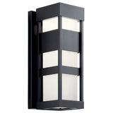 Ryler Outdoor Wall Light Black 7 Inch