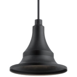Hampshire Outdoor Hanging Bell Hanging Light Textured Black 16 Inch