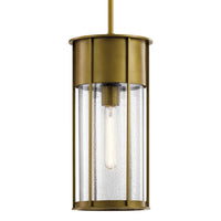 Camillo Outdoor Hanging Light Natural Brass