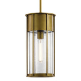 Camillo Hanging Outdoor Wall Light Natural Brass