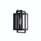 Goson Outdoor Wall Light Black 11.75 Inch