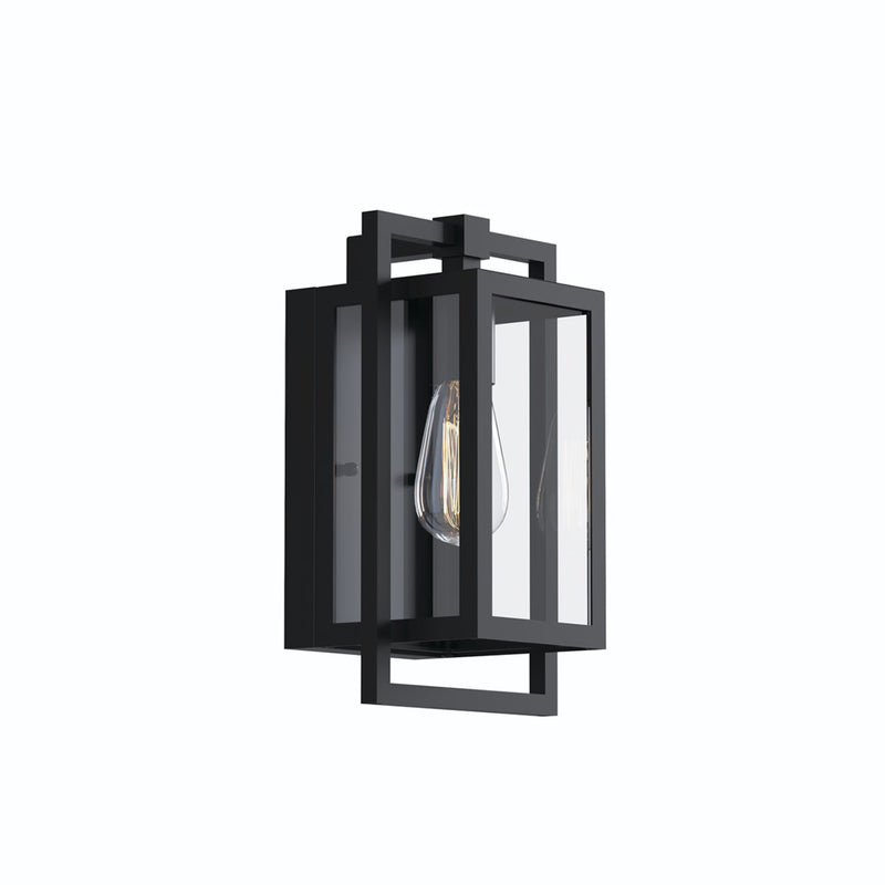 Goson Outdoor Wall Light Black 11.75 Inch