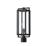 Goson Outdoor Post Lantern Light Black