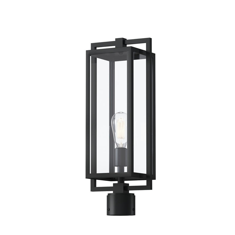 Goson Outdoor Post Lantern Light Black