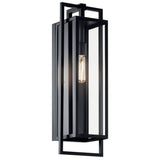 Goson Outdoor Wall Light Black 24 Inch