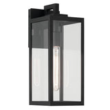 Branner Outdoor Wall Light Textured Black 5.75 Inch
