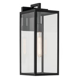 Branner Outdoor Wall Light Textured Black 7 Inch