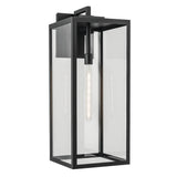 Branner Outdoor Wall Light Textured Black 12 Inch