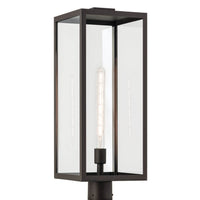 Branner Outdoor Post Lantern Light Olde Bronze