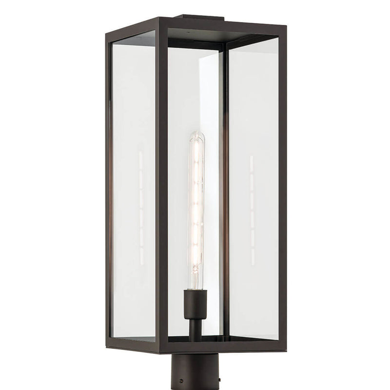 Branner Outdoor Post Lantern Light Olde Bronze