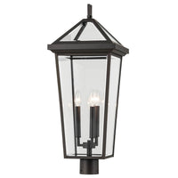 Regence Outdoor Post Lantern Light Olde Bronze