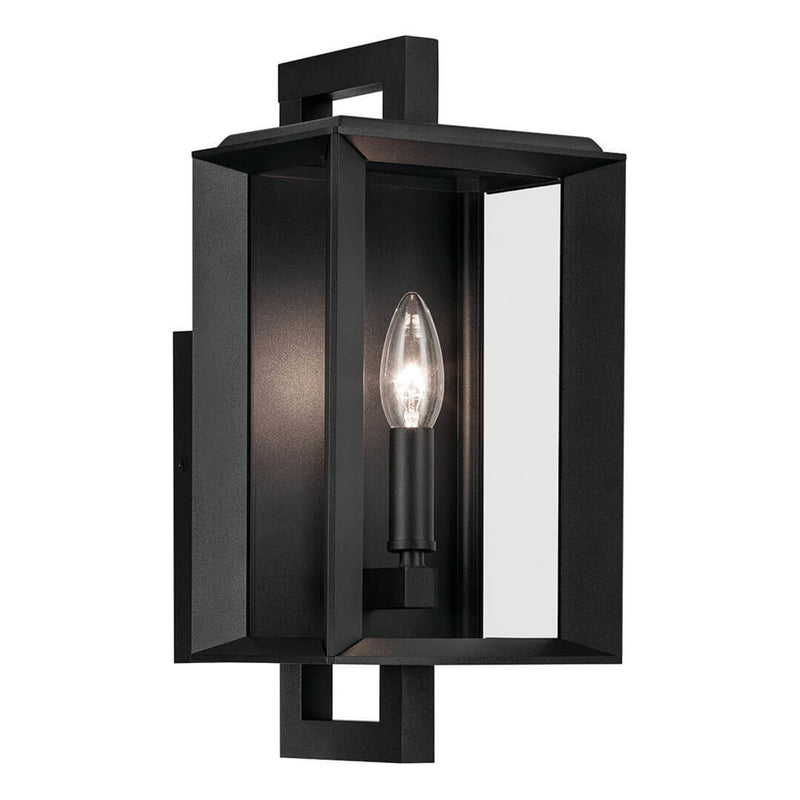 Kroft Outdoor Wall Light Textured Black 7 inch / 1 Light