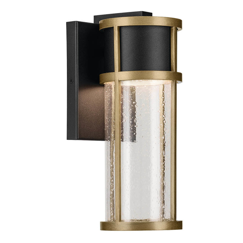 Camillo LED Weather+ Outdoor Wall Light Textured Black 12 Inch