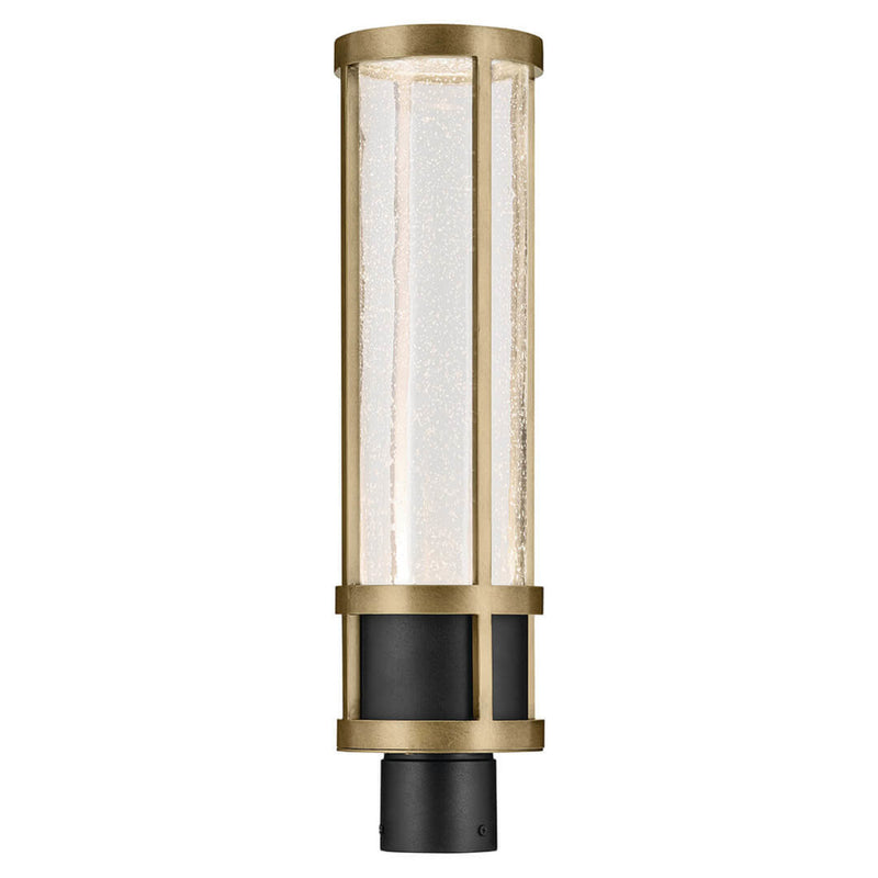 Camillo Outdoor Post Lantern Light Textured Black